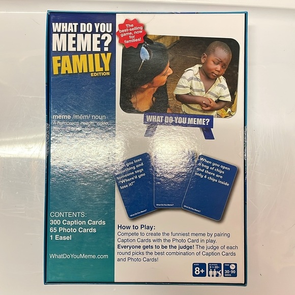What Do You Meme? Family Edition Game New In Box - Picture 3 of 6